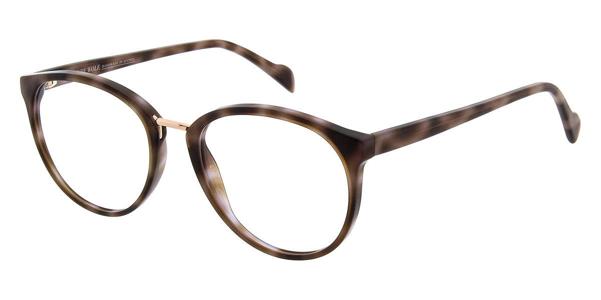 Andy Wolf® 5114 ANW 5114 03 52 - Brown/Rosegold 03 Eyeglasses