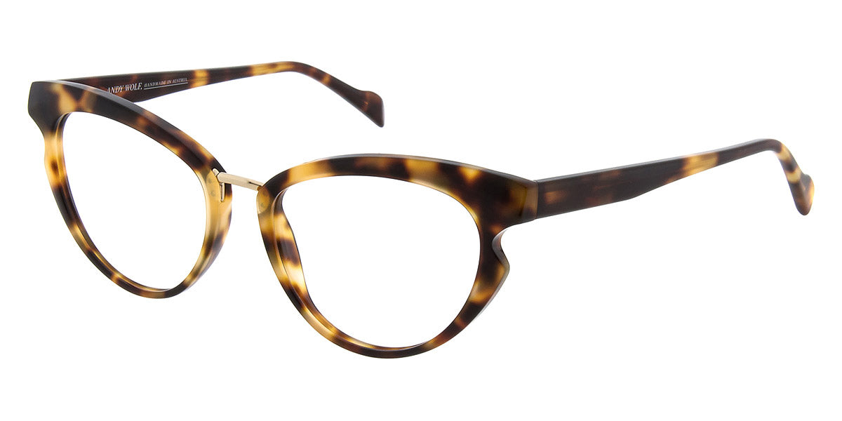 Andy Wolf® 5115 ANW 5115 03 54 - Brown/Gold 03 Eyeglasses