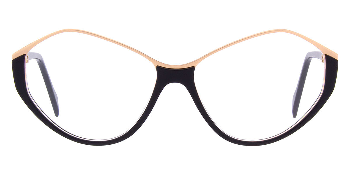 Andy Wolf® 5117 ANW 5117 01 56 - Black/Rosegold 01 Eyeglasses