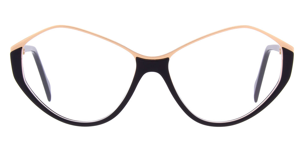 Andy Wolf® 5117 ANW 5117 01 56 - Black/Rosegold 01 Eyeglasses