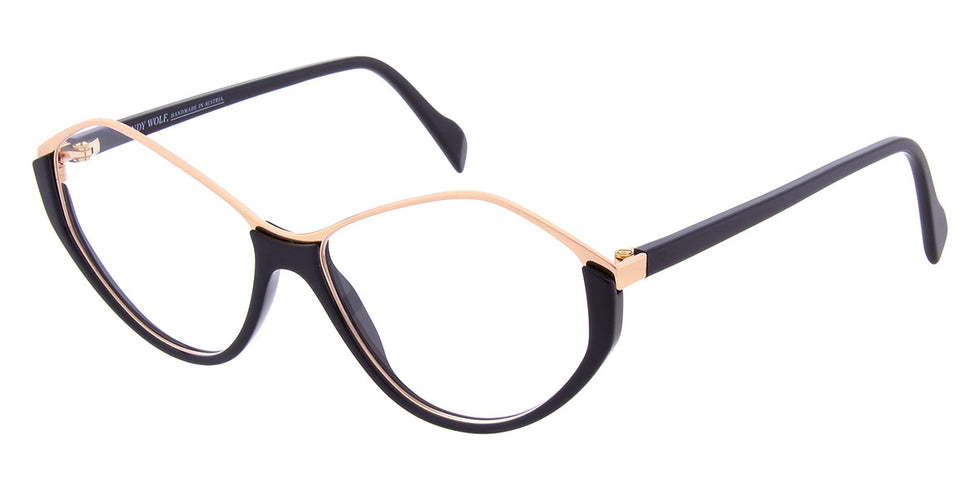 Andy Wolf® 5117 ANW 5117 01 56 - Black/Rosegold 01 Eyeglasses