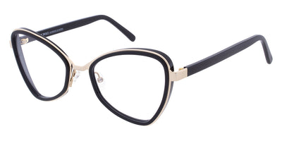 Andy Wolf® 5119 ANW 5119 01 55 - Black/Gold 01 Eyeglasses