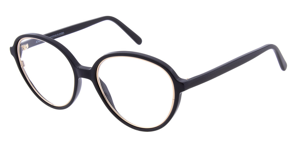 Andy Wolf® 5124 ANW 5124 01 54 - Black/Gold 01 Eyeglasses
