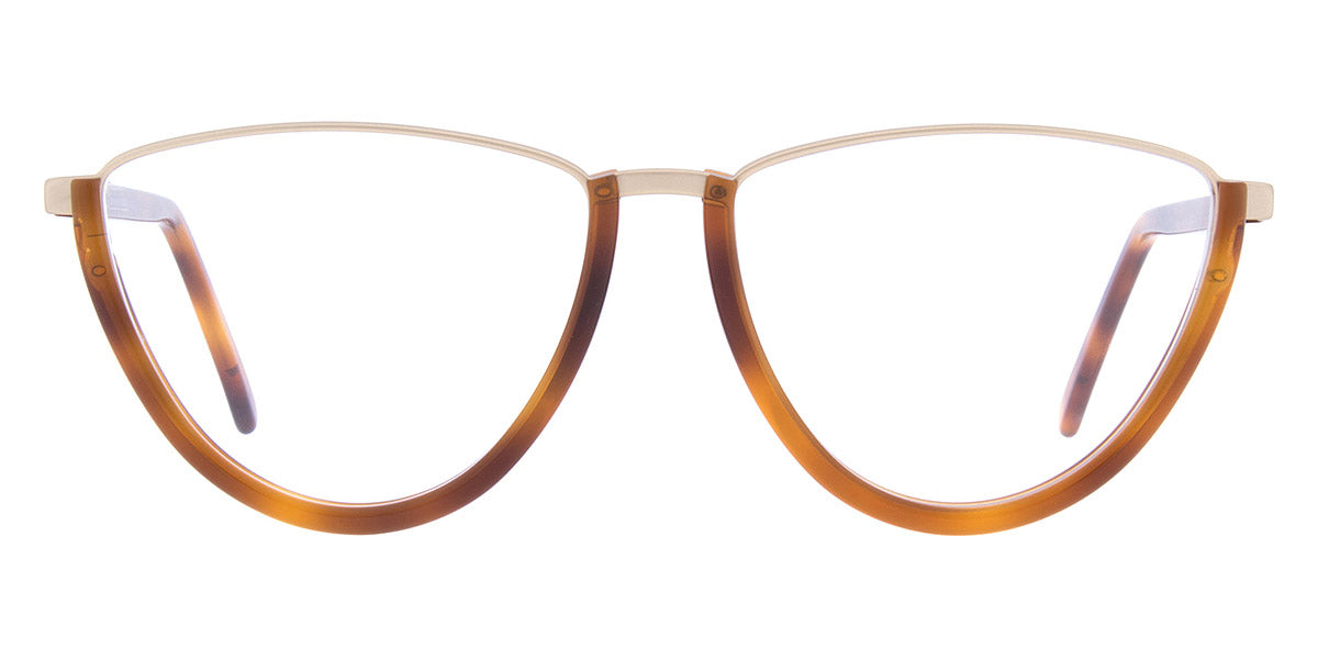 Andy Wolf® 5128 ANW 5128 03 56 - Orange/Gold 03 Eyeglasses