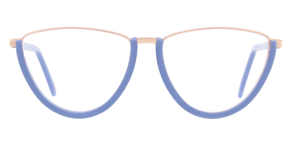 Andy Wolf® 5128 ANW 5128 04 56 - Blue/Rosegold 04 Eyeglasses