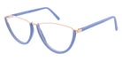 Andy Wolf® 5128 ANW 5128 04 56 - Blue/Rosegold 04 Eyeglasses