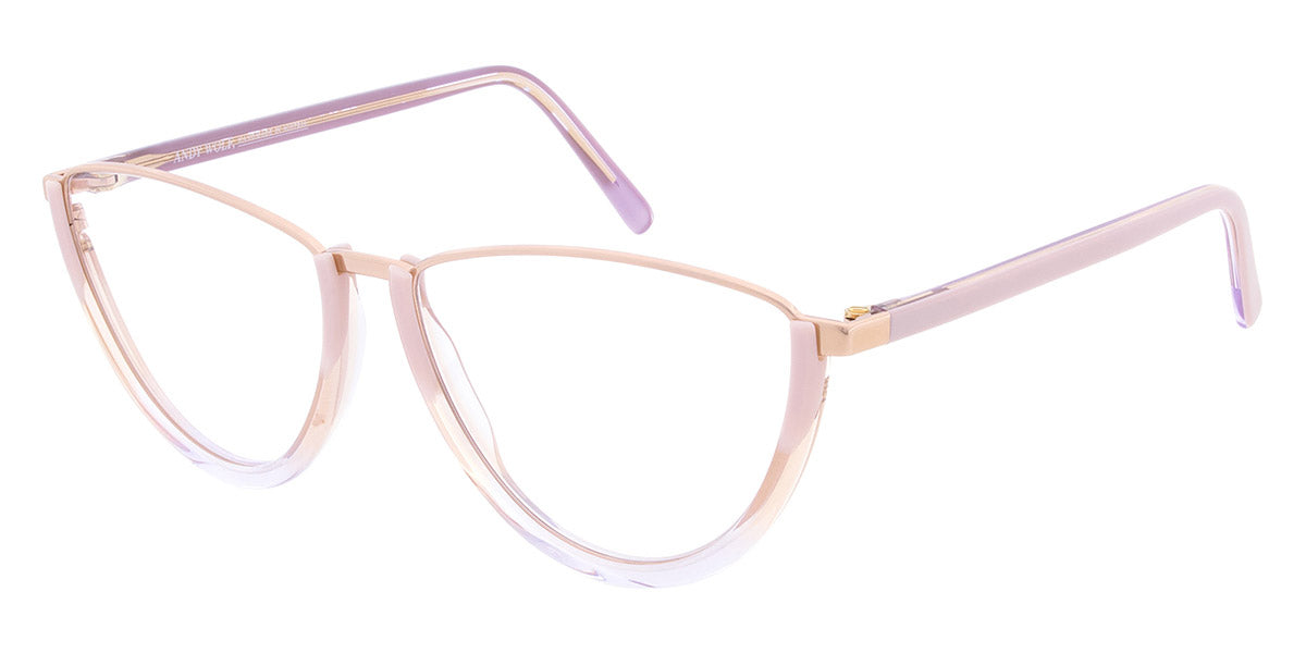 Andy Wolf® 5128 ANW 5128 05 56 - Rosegold/Violet 05 Eyeglasses