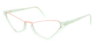 Andy Wolf® 5129 ANW 5129 04 55 - Green/Rosegold 04 Eyeglasses