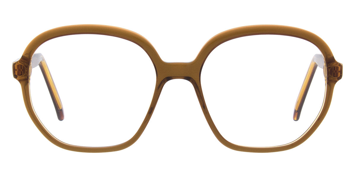 Andy Wolf® 5132 ANW 5132 03 51 - Brown/Yellow 03 Eyeglasses