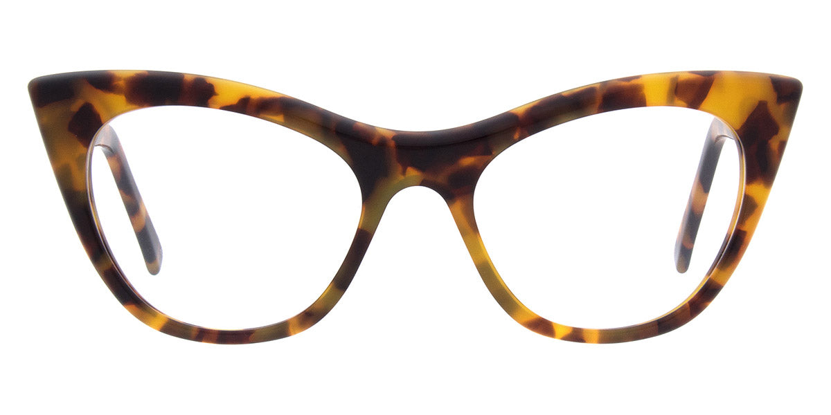 Andy Wolf® 5133 ANW 5133 03 52 - Yellow/Brown 03 Eyeglasses