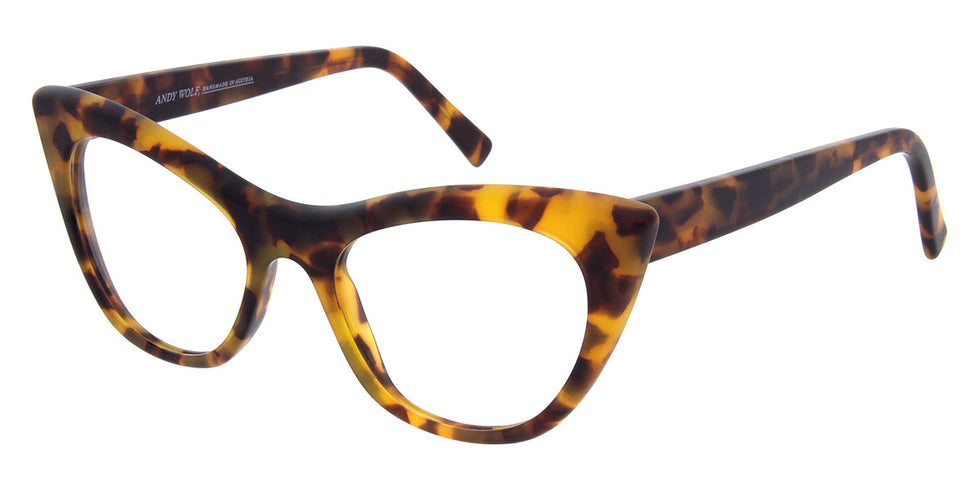 Andy Wolf® 5133 ANW 5133 03 52 - Yellow/Brown 03 Eyeglasses