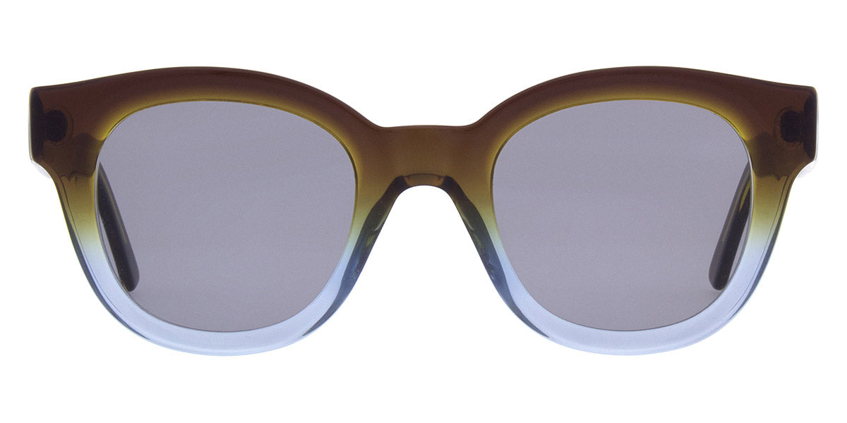 Andy Wolf® Adam Sun ANW Adam Sun B 50 - Brown/Blue B Sunglasses