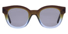 Andy Wolf® Adam Sun ANW Adam Sun B 50 - Brown/Blue B Sunglasses