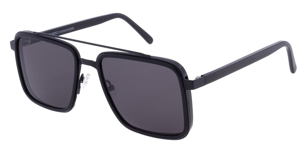 Andy Wolf® Adric Sun ANW Adric Sun 01 56 - Black 01 Sunglasses