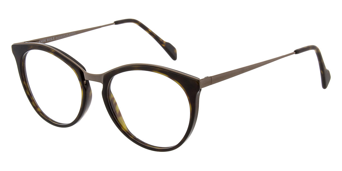 Andy Wolf® Agam ANW Agam 02 52 - Brown 02 Eyeglasses