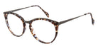 Andy Wolf® Agam ANW Agam 04 52 - Brown/Gun 04 Eyeglasses