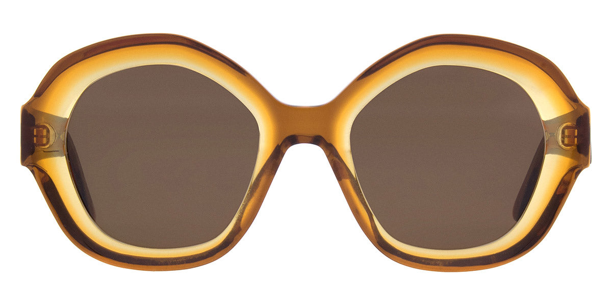 Andy Wolf® Alba Sun ANW Alba Sun A 52 - Brown/Orange A Sunglasses