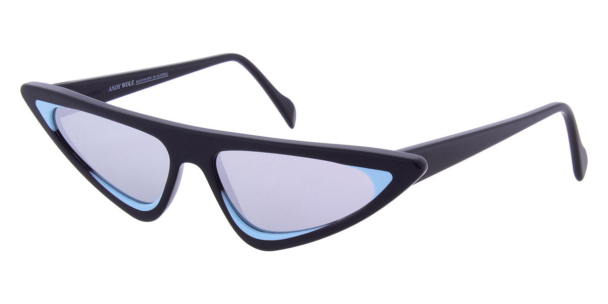 Andy Wolf® Alexandria Sun ANW Alexandria Sun 01 55 - Black/Blue 01 Sunglasses