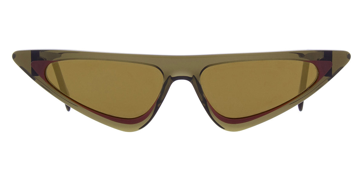 Andy Wolf® Alexandria Sun ANW Alexandria Sun 05 55 - Green/Brown 05 Sunglasses
