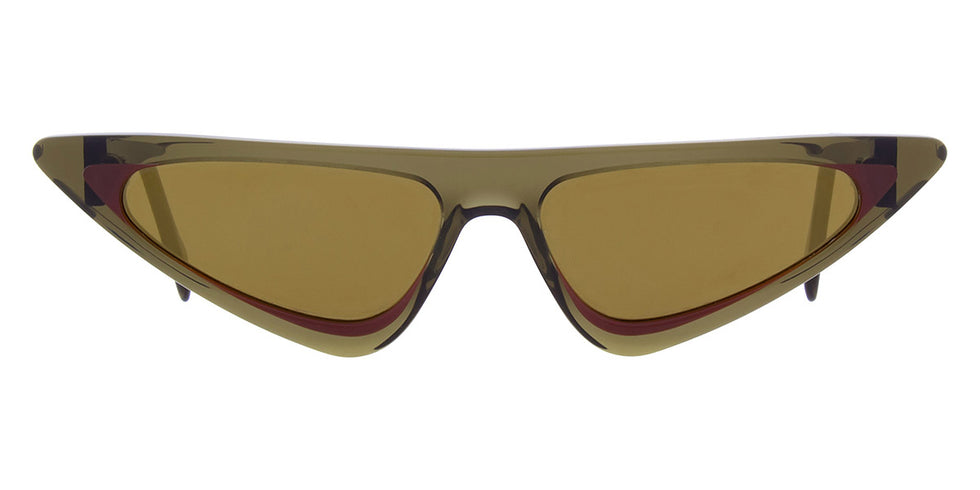 Andy Wolf® Alexandria Sun ANW Alexandria Sun 05 55 - Green/Brown 05 Sunglasses