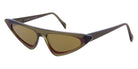 Andy Wolf® Alexandria Sun ANW Alexandria Sun 05 55 - Green/Brown 05 Sunglasses