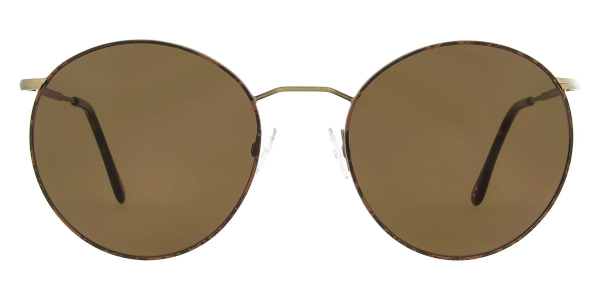 Andy Wolf® AMIRA Sun ANW AMIRA Sun E 53 - Gold/Brown E Sunglasses