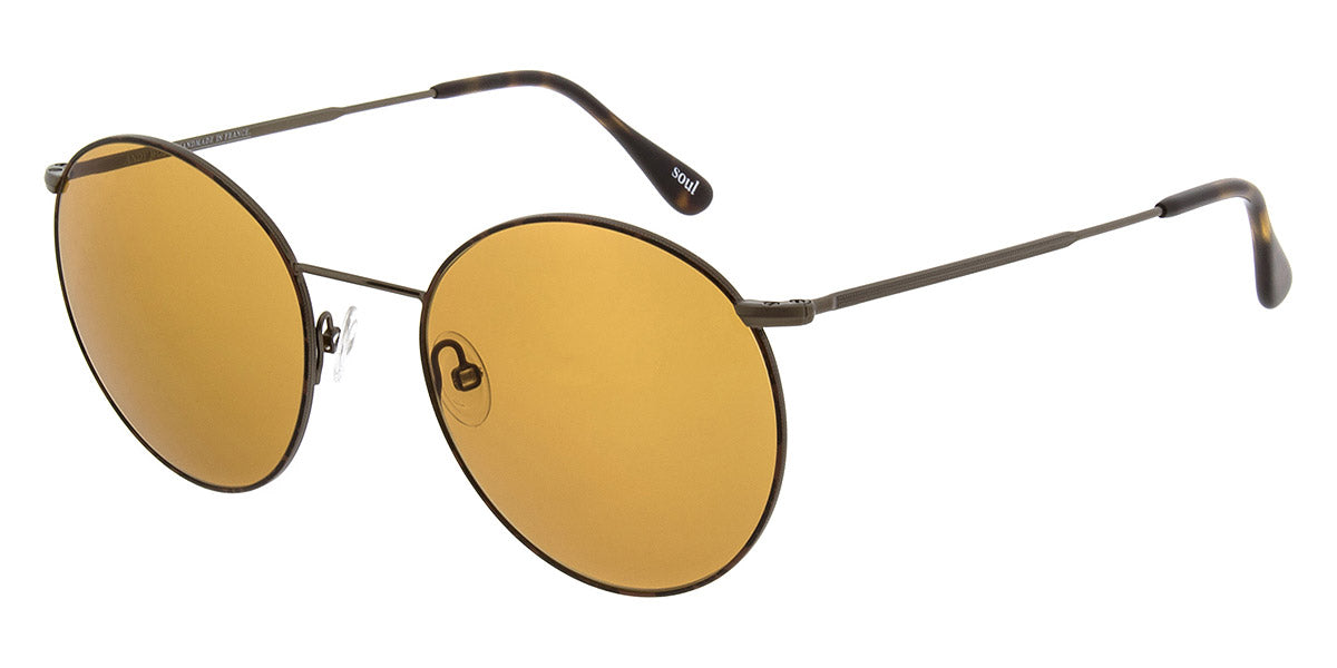 Andy Wolf® AMIRA Sun ANW AMIRA Sun H 53 - Gold/Brown H Sunglasses