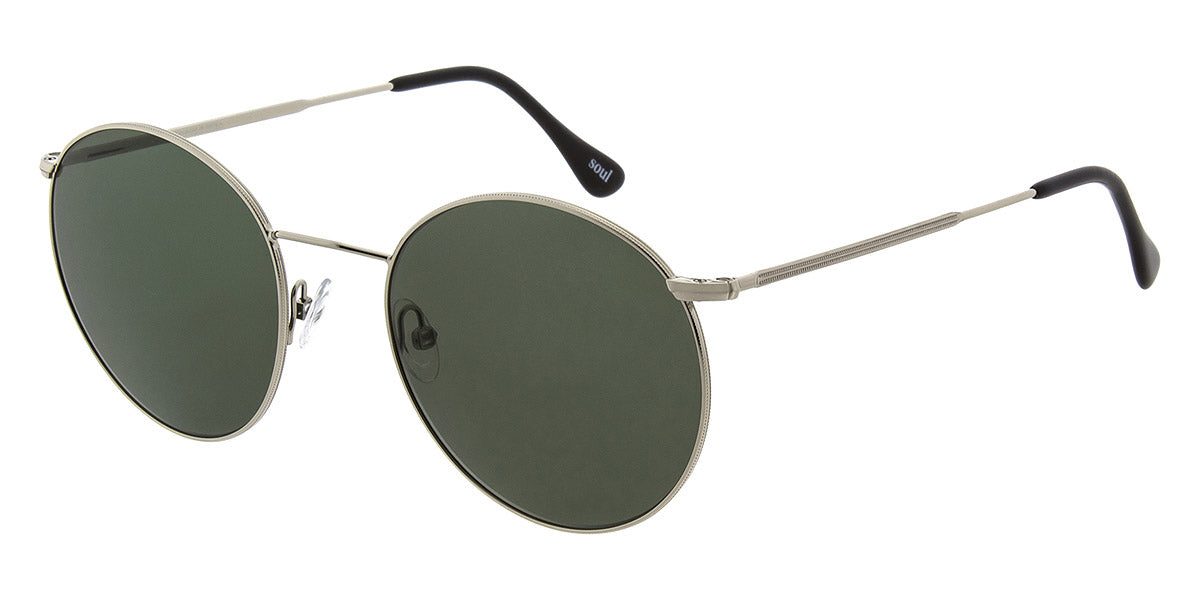 Andy Wolf® AMIRA Sun ANW AMIRA Sun K 53 - Silver/Green K Sunglasses