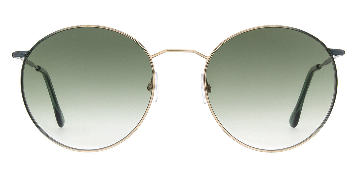 Andy Wolf® AMIRA Sun ANW AMIRA Sun T 53 - Gold/Green T Sunglasses