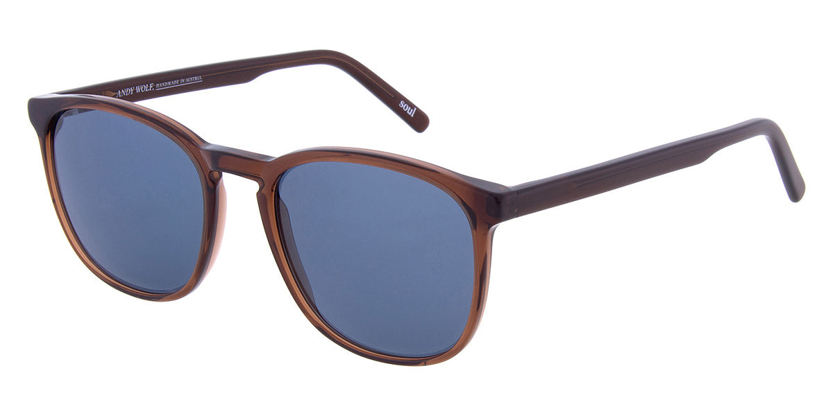 Andy Wolf® Andi Sun ANW Andi Sun F 53 - Brown F Sunglasses