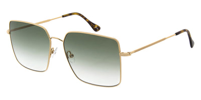 Andy Wolf® Anne Sun ANW Anne Sun B 58 - Gold/Green B Sunglasses