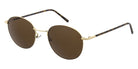 Andy Wolf® Ashley Sun ANW Ashley Sun 02 50 - Gold/Brown 02 Sunglasses