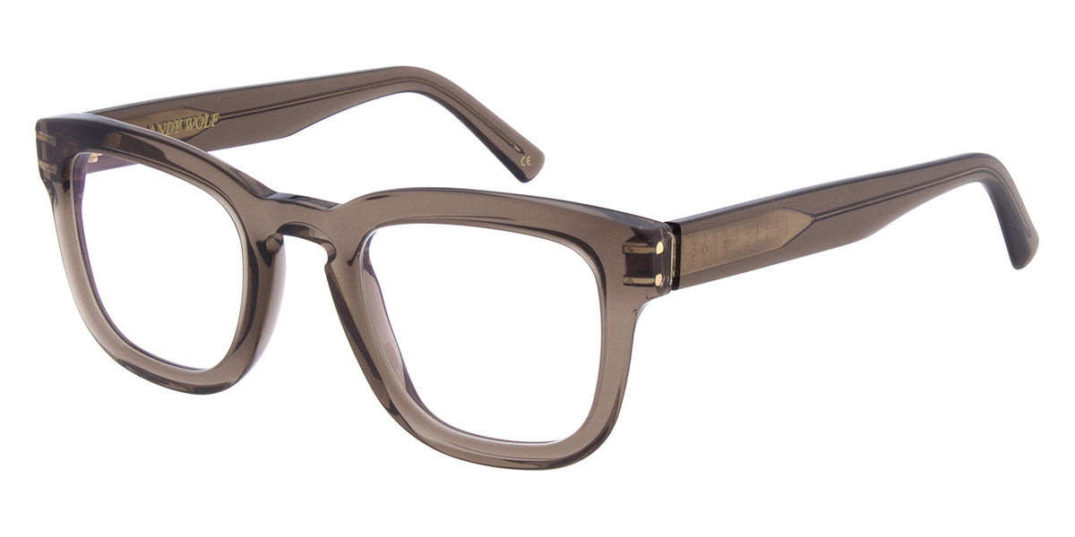 Andy Wolf® AW01 ANW AW01 04 49 - Brown/Gold 04 Eyeglasses