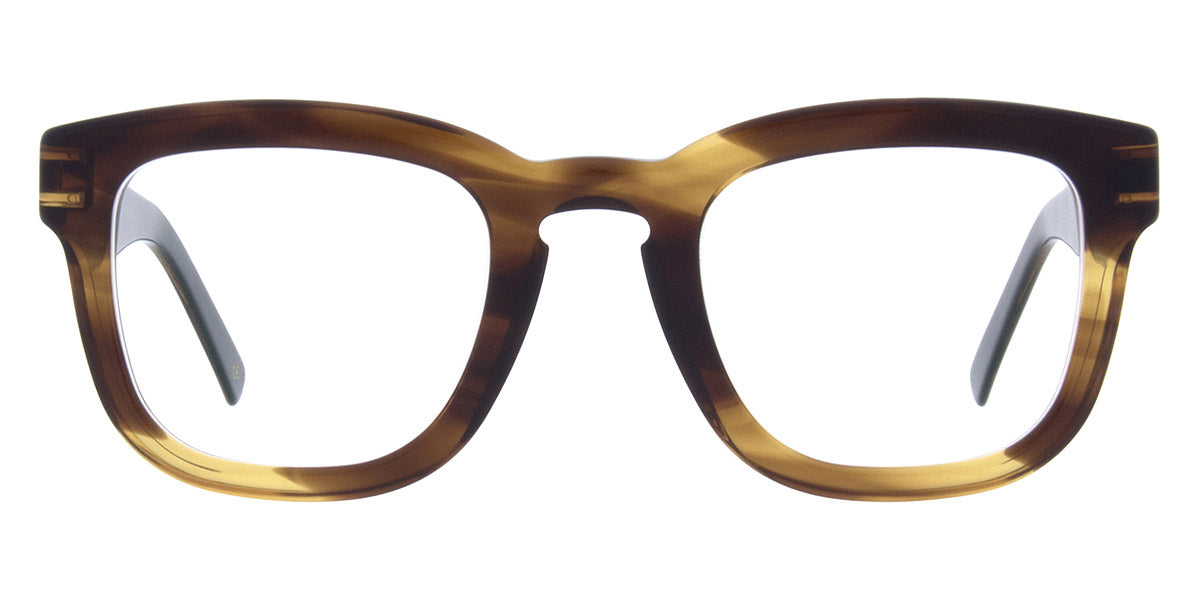 Andy Wolf® AW01 ANW AW01 08 49 - Brown/Gold 08 Eyeglasses