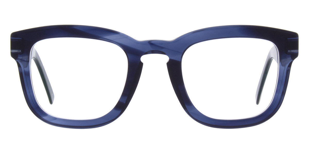 Andy Wolf® AW01 ANW AW01 09 49 - Blue/Silver 09 Eyeglasses
