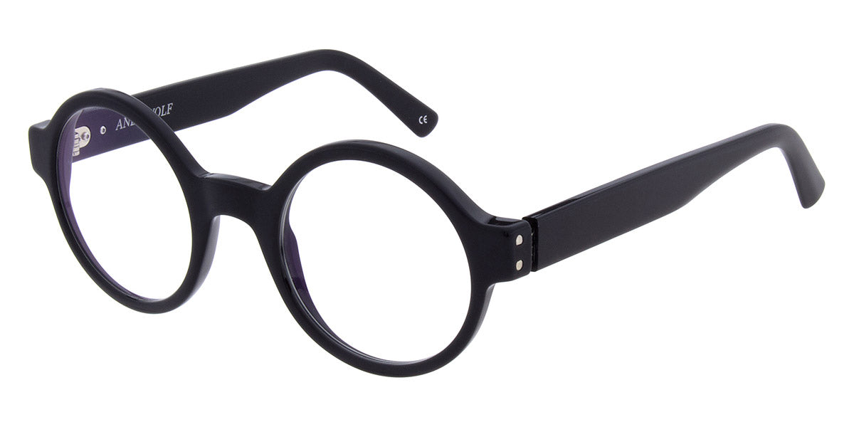 Andy Wolf® AW02 ANW AW02 01 48 - Black/Silver 01 Eyeglasses