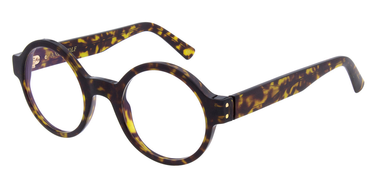 Andy Wolf® AW02 ANW AW02 02 48 - Brown/Gold 02 Eyeglasses