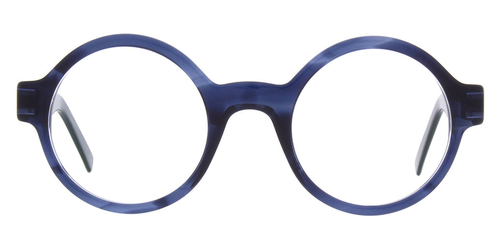 Andy Wolf® AW02 ANW AW02 09 48 - Blue/Silver 09 Eyeglasses