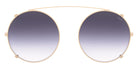 Andy Wolf® AW02 Clip ANW AW02 Clip 01 51 - Gold/Gray 01 Sunglasses