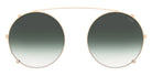 Andy Wolf® AW02 Clip ANW AW02 Clip 02 51 - Gold/Green 02 Sunglasses