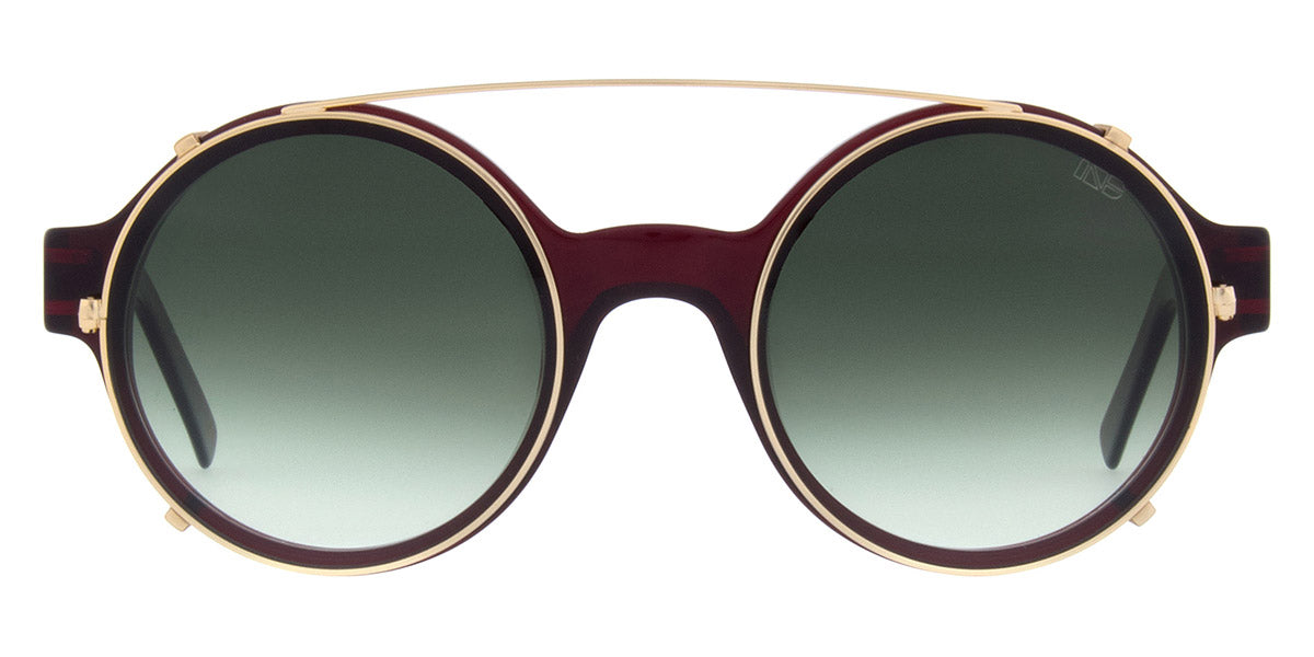Andy Wolf® AW02 Clip ANW AW02 Clip 02 51 - Gold/Green 02 Sunglasses