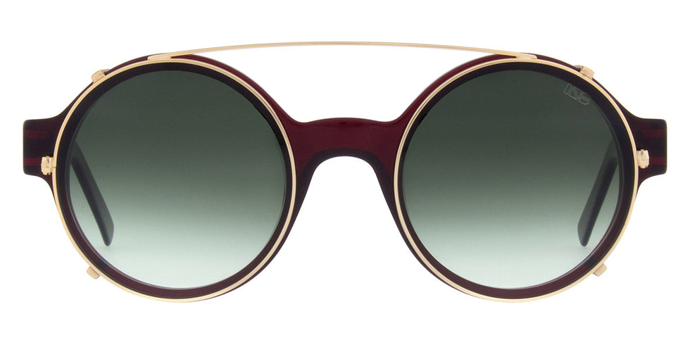 Andy Wolf® AW02 Clip ANW AW02 Clip 02 51 - Gold/Green 02 Sunglasses