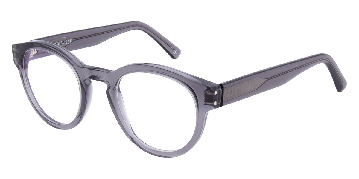 Andy Wolf® AW03 ANW AW03 03 50 - Gray/Silver 03 Eyeglasses