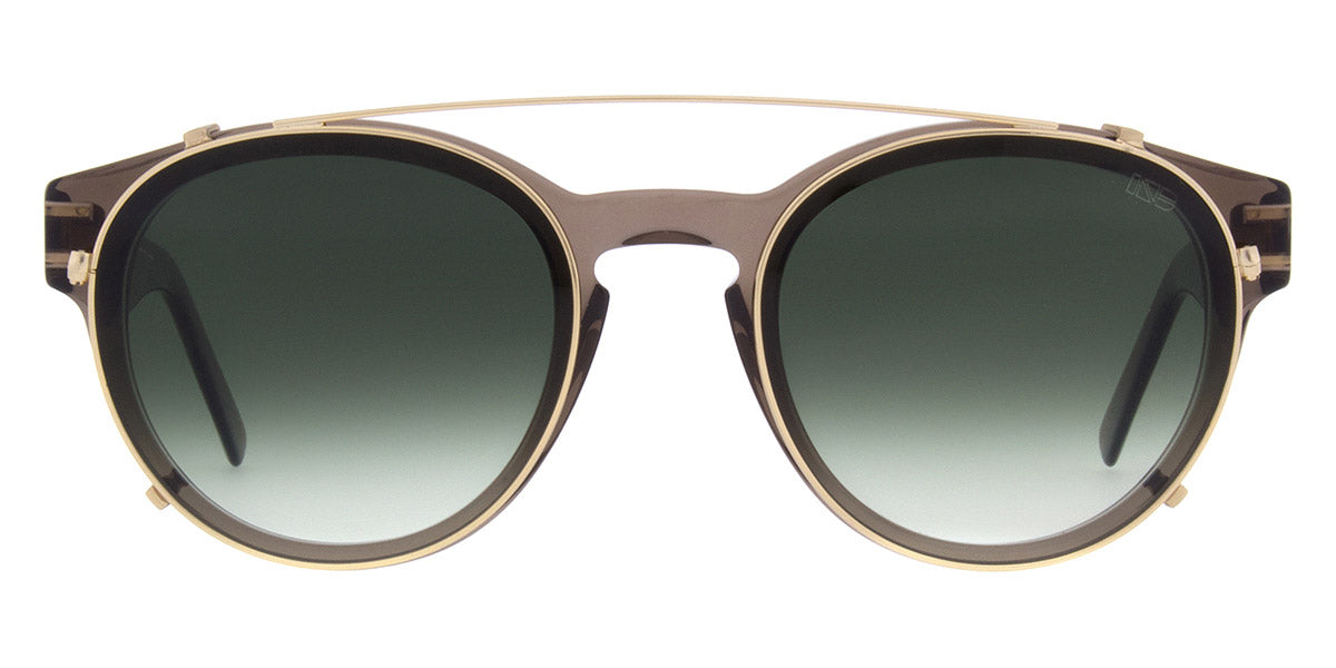 Andy Wolf® AW03 Clip ANW AW03 Clip 02 54 - Gold/Green 02 Sunglasses
