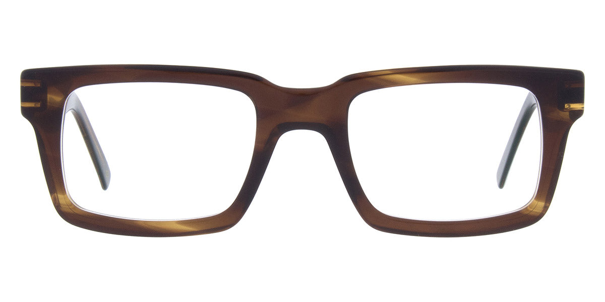 Andy Wolf® AW04 ANW AW04 08 51 - Brown/Gold 08 Eyeglasses
