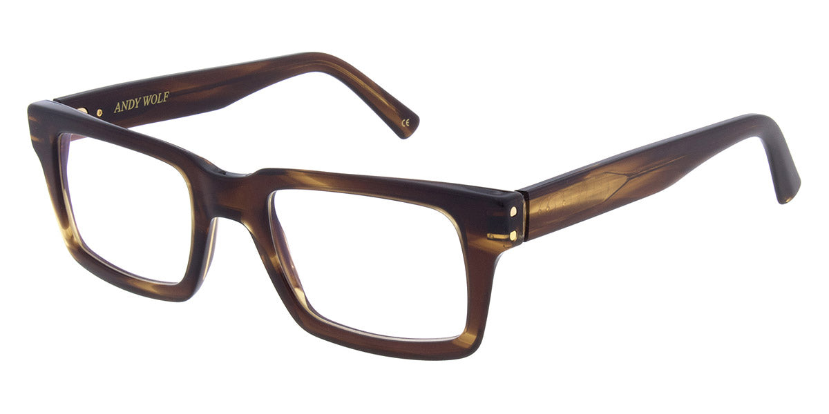 Andy Wolf® AW04 ANW AW04 08 51 - Brown/Gold 08 Eyeglasses