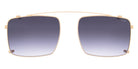 Andy Wolf® AW04 Clip ANW AW04 Clip 01 56 - Gold/Gray 01 Sunglasses