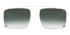 Andy Wolf® AW04 Clip ANW AW04 Clip 02 56 - Gold/Green 02 Sunglasses