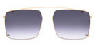 Andy Wolf® AW05 Clip ANW AW05 Clip 01 61 - Gold/Gray 01 Sunglasses