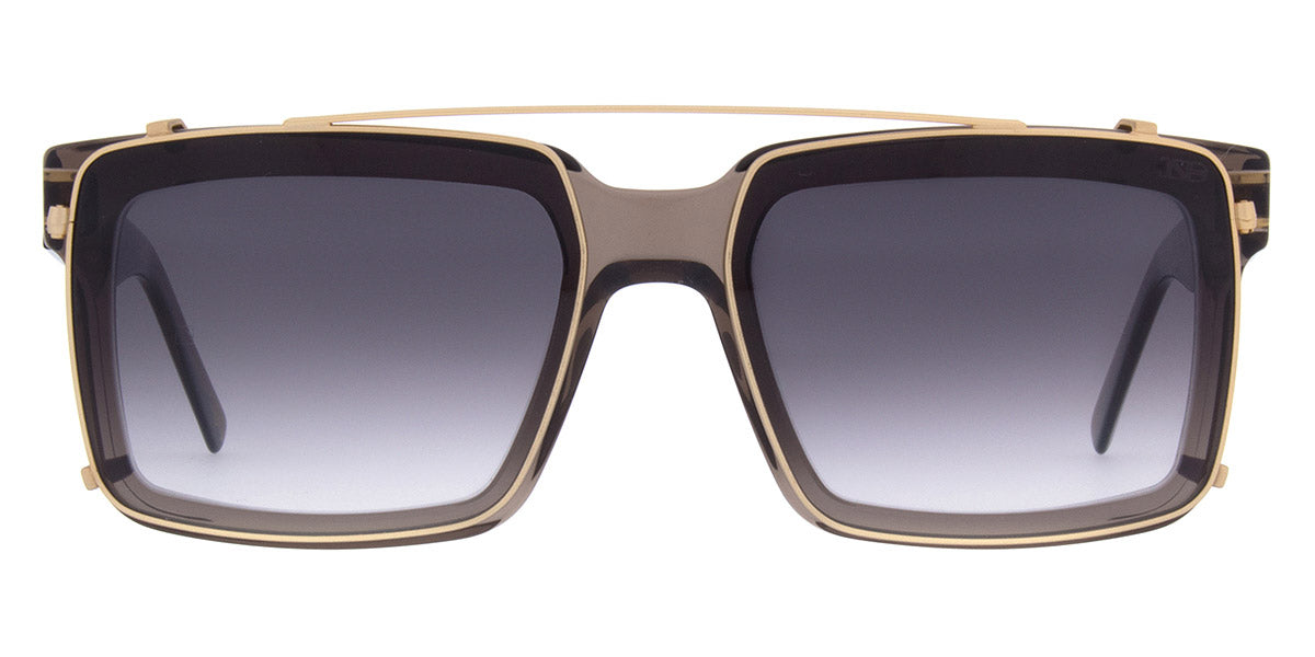 Andy Wolf® AW05 Clip ANW AW05 Clip 01 61 - Gold/Gray 01 Sunglasses
